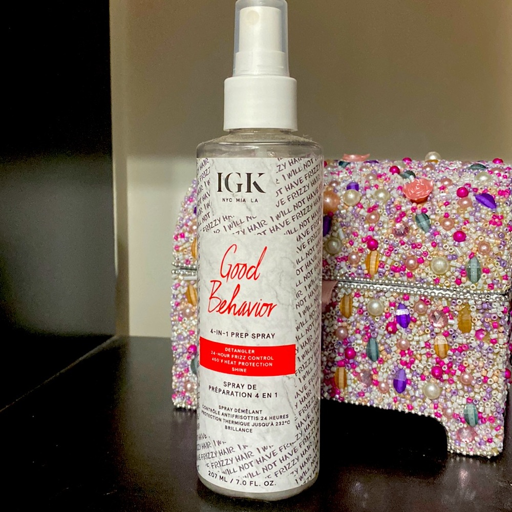 IGK Good Behavior 4-1 Prep Spray Barely Used